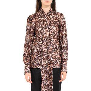 Actualee, Dames, Blouses & Shirts, Veelkleurig, Maat: XS Poliester,