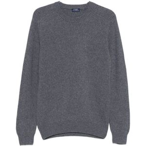 Barba, Heren, Truien, Grijs, Maat: 2XL