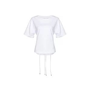 Pinko T-Hemden , White , Dames , Maat: S