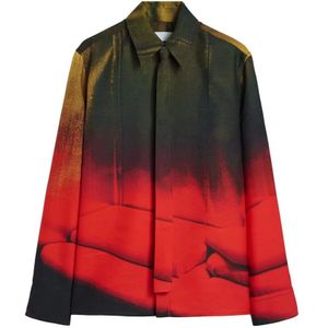 Jil Sander, Heren, Overhemden, Veelkleurig, Maat: L