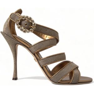 Dolce & Gabbana - Flat Sandalen - Bruin - Dames