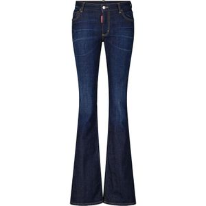 Dsquared2, Dames, Jeans, Blauw, Maat: XS Katoen,