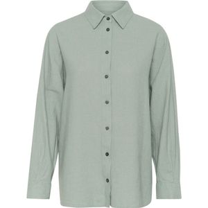 InWear, Dames, Blouses & Shirts, Groen, Maat: XS Linnen,