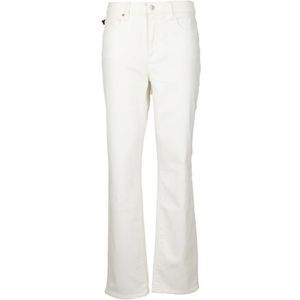 Paige, Dames, Jeans, Wit, Maat: W26 Katoen,
