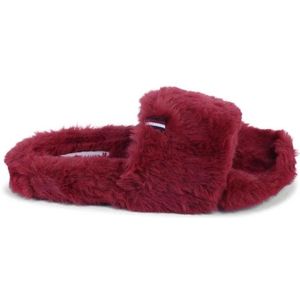Tommy Hilfiger - Fur Home - Damespantoffels - Rood