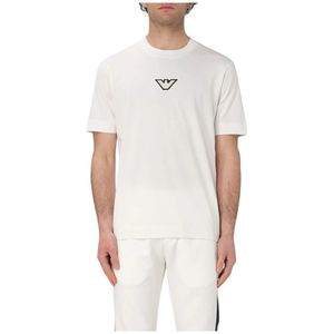 Emporio Armani, Heren, Tops, Wit, Maat: S