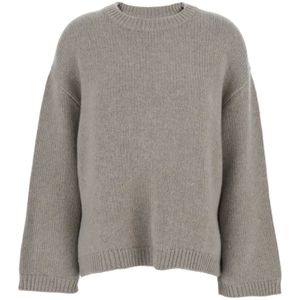 Soft Goat, Dames, Truien, Grijs, Maat: M Kasjmier,