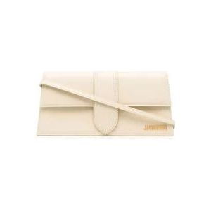 Jacquemus Le Bambino Ivory Schoudertas , Beige , Dames , Maat: ONE Size