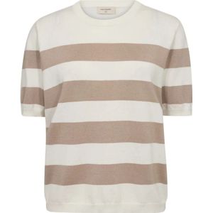 Freequent, Dames, Truien, Beige, Maat: XL Viscose,