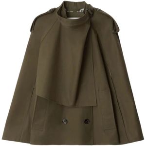 Burberry, Dames, Jassen, Bruin, Maat: S