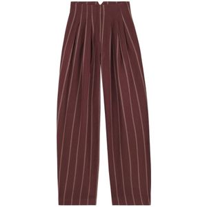 Cortana, Dames, Broeken, Rood, Maat: XS Zijde,