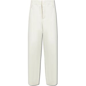 Jacquemus, Heren, Broeken, Beige, Maat: L Katoen,