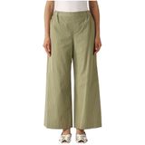 Max Mara, Dames, Broeken, Groen, Maat: XS Katoen,