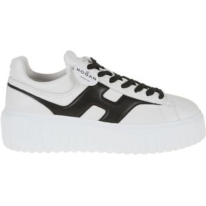 Hogan Witte Sneakers Verhoog Stijl Casual Uitstapjes , White , Dames , Maat: 41 EU