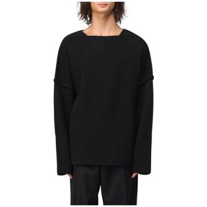 Jil Sander, Heren, Truien, Zwart, Maat: M