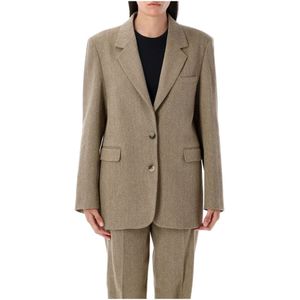 Golden Goose, Dames, Jassen, Bruin, Maat: S Katoen,