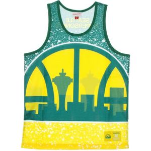 Mitchell & Ness, Heren, Sport, Veelkleurig, Maat: L Poliester,