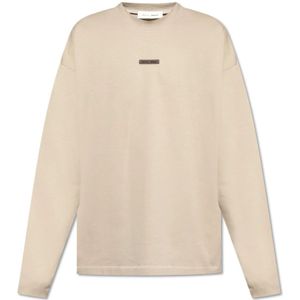 Fear Of God, Heren, Tops, Beige, Maat: S Katoen,