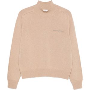 Peserico, Dames, Truien, Beige, Maat: M Zijde,