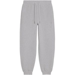 Ami Paris, Heren, Broeken, Grijs, Maat: S Katoen,