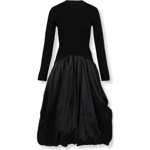 Simkhai, Dames, Jurken, Zwart, Maat: L Nylon,