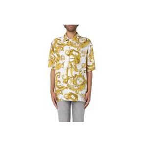 Versace Overhemd Collectie , Multicolor , Heren , Maat: L