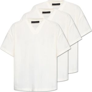 Fear Of God, Heren, Tops, Beige, Maat: M Katoen,