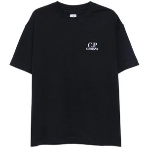 C.p. Company, Heren, Tops, Zwart, Maat: XL