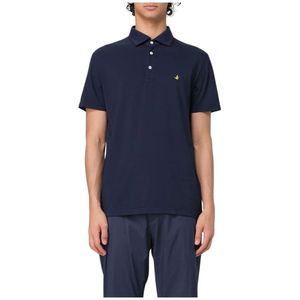 Brooksfield, Heren, Tops, Blauw, Maat: 2XL