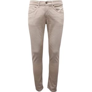 Dondup, Heren, Broeken, Beige, Maat: W32 Katoen,