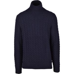 Zanone, Heren, Truien, Blauw, Maat: 2XL Wol,