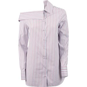 Victoria Beckham, Dames, Blouses & Shirts, Veelkleurig, Maat: 2XS