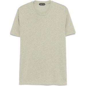 Tom Ford, Heren, Tops, Groen, Maat: L Katoen,