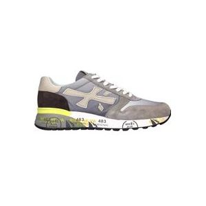 Premiata Mick 5691 Sneakers van Kwaliteitsmaterialen , Gray , Dames , Maat: 46 EU