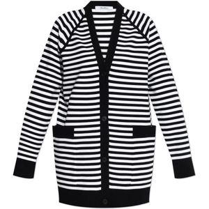 Max Mara, Dames, Truien, Wit, Maat: M Viscose,