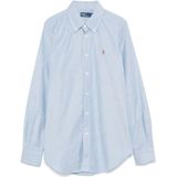 Polo Ralph Lauren - Overhemd - Blauw - Lange Mouwen - Katoen