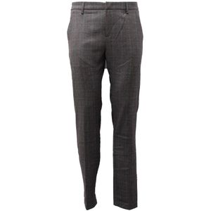 Dondup, Heren, Broeken, Grijs, Maat: W31 Wol,