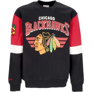 Mitchell & Ness, Heren, Sweatshirts & Hoodies, Veelkleurig, Maat: L Katoen,
