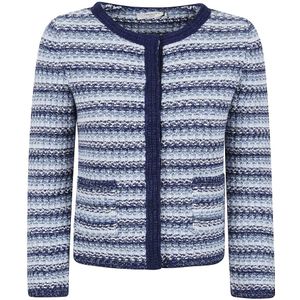 Charlott, Dames, Truien, Blauw, Maat: M