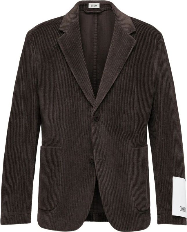 Drykorn - 132055 Marls 10 Jacket - Blazer - Bruin - Katoen