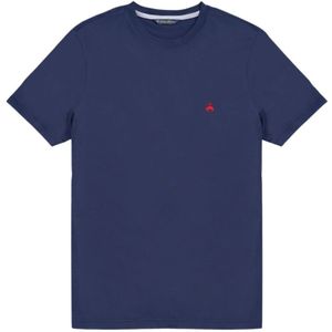 Brooks Brothers, Heren, Tops, Blauw, Maat: M Katoen,