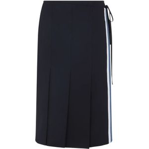 Marni - Goma 0741Q0.Tw 839 - Rok - Blauw - 100% Maagdelijke Wol