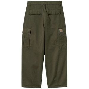 Carhartt Wip, Heren, Broeken, Groen, Maat: W30 Katoen,