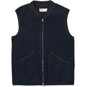 Universal Works, Heren, Jassen, Blauw, Maat: S Wol,