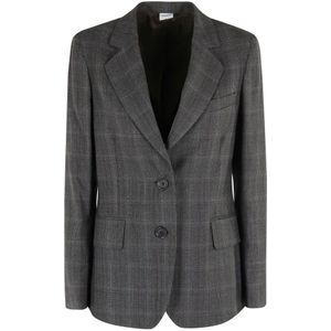 Aspesi, Dames, Jassen, Grijs, Maat: S Wol,