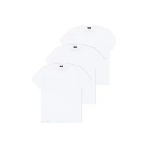 Dsquared2 Branded T-Shirt 3-Pack , White , Heren , Maat: S