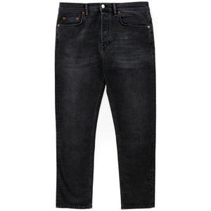Acne Studios, Heren, Jeans, Grijs, Maat: W30 L34 Denim,