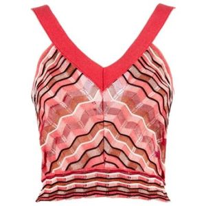 Nenette, Dames, Tops, Veelkleurig, Maat: M Viscose,
