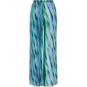 Armani Exchange, Dames, Broeken, Veelkleurig, Maat: 2XS Viscose,