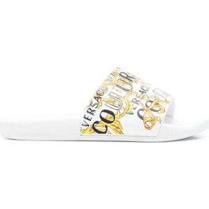 Versace Jeans Couture, Dames, Schoenen, Wit, Maat: 35 EU